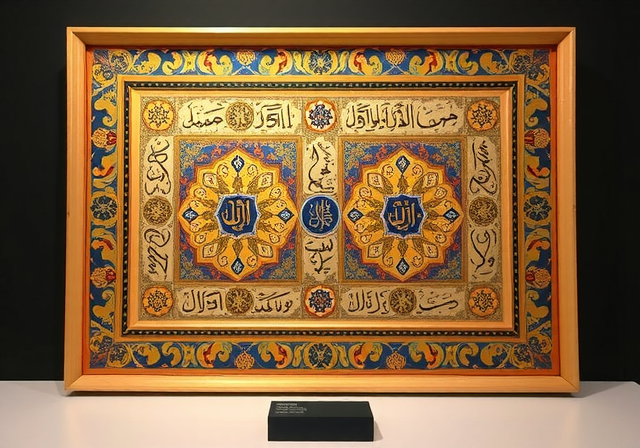 فن إسلامي في أفضل المتاحف أبوظبي - خط عربي وزخارف هندسية